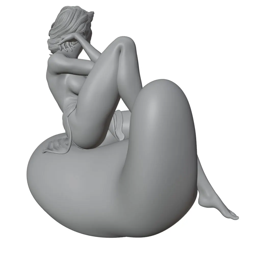 Modelo decorativo 3D para habitación – Resina gris 1/24 sin montar - imagen 5