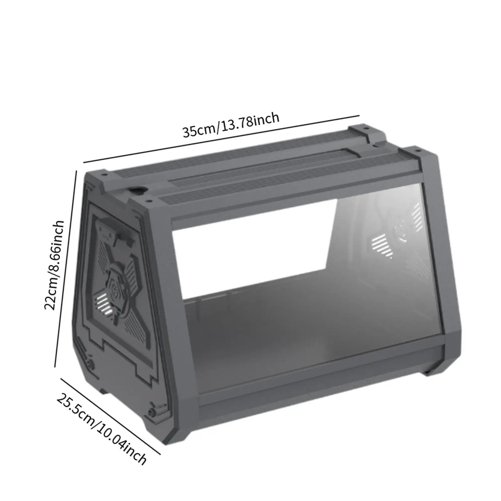 Reptile Terrarium Habitat Cage Hatching Case Reptile View for Hermit Bearded Dragon Chameleon