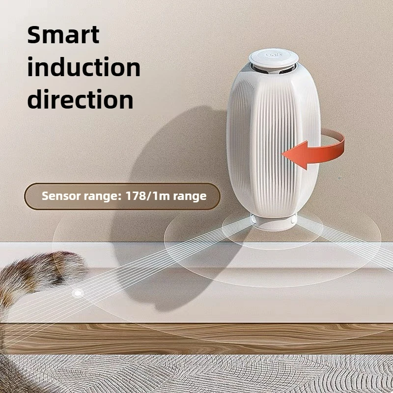 Eliminador de picazón para gatos, rascador para mascotas, juguete masajeador inteligente, relajación, descompresión, productos para mascotas, accesorios, rotación de detección automática - imagen 4