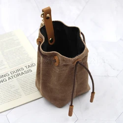 Bolsa de juguete portátil para perros, soporte para caminar y llevar al aire libre, bolsa de aperitivos para adiestramiento al aire libre, bolsa de cuerda para tirar libre de dos manos, 1 Uds.