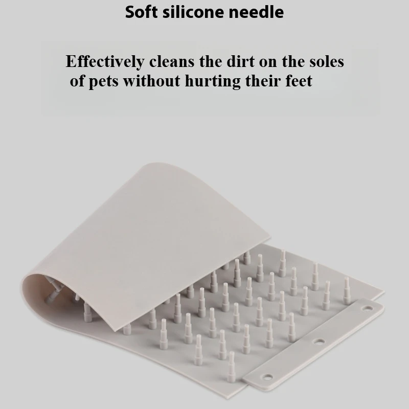 Lavadora de pies automática con carga eléctrica USB para mascotas, accesorios de limpieza de patas de perros y gatos inteligentes, productos de lavado de pies para mascotas, taza de Gel de sílice - imagen 5