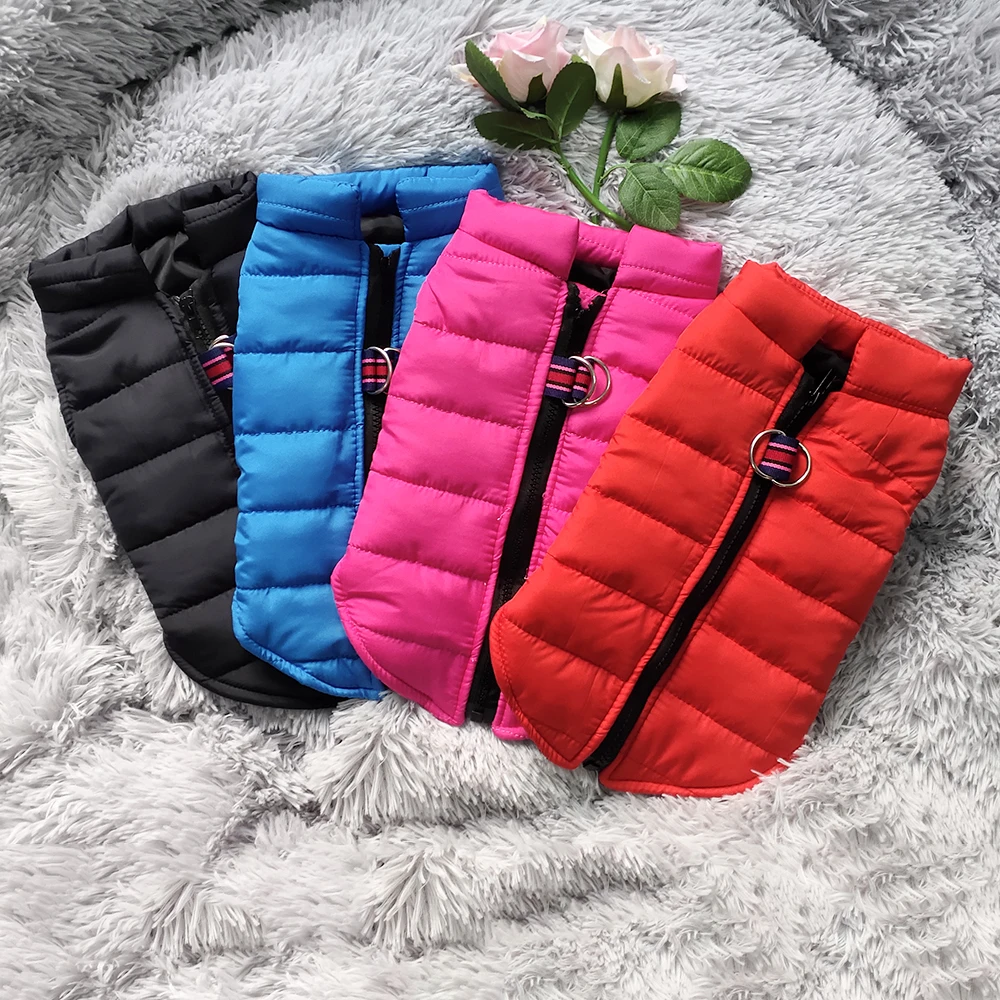 Chaqueta impermeable para mascotas, ropa cálida de invierno para perros pequeños, chaleco para cachorros y gatos, disfraz de Chihuahua, abrigos para Pug, caniche, Yorkie, Schnauzer - imagen 2