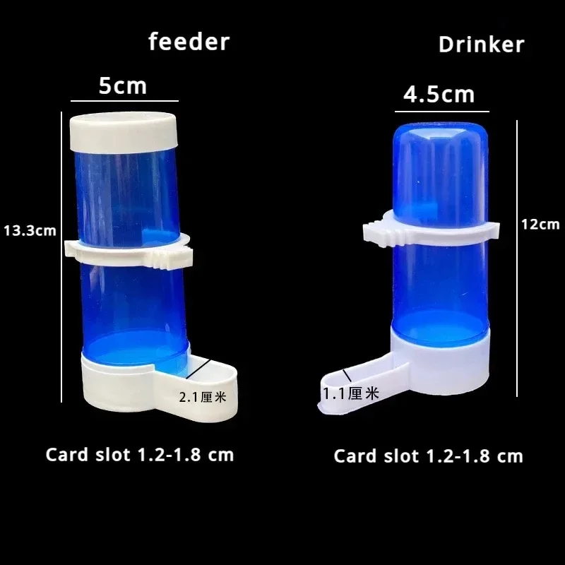 Alimentador de agua automático para loros, caja de comida para pájaros, Accesorios para aves, Pajaros - imagen 4