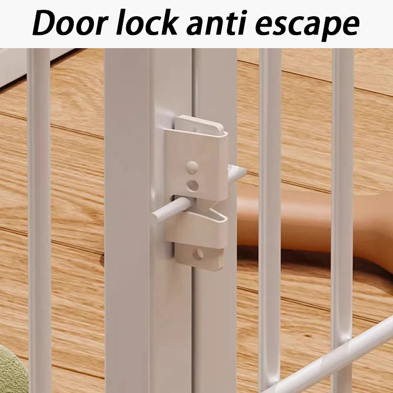 Valla para mascotas de peluche DIY, combinación libre de interiores, jaula pequeña y mediana, recinto para perros, puerta de aislamiento interior, parque infantil para mascotas, suministros portátiles - imagen 4