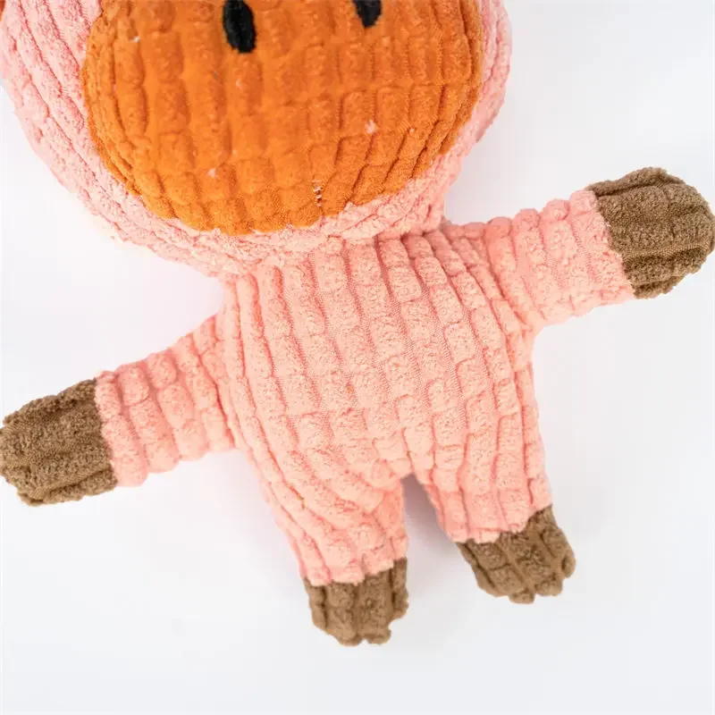 Nuevo juguete de peluche con sonido para perros y gatos para la dentición de cachorros; dispositivo de entretenimiento y alivio del aburrimiento para perros pequeños y medianos - imagen 5