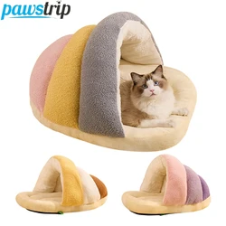 Cama térmica para gatos y perros mini – Cueva de peluche suave