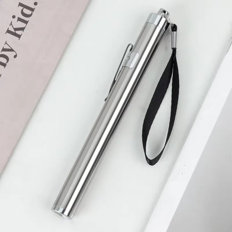 Luz blanca de acero inoxidable, luz de observación de incubación de mascotas, fuente de luz de viaje nocturno, fácil de llevar, batería reemplazable - imagen 4