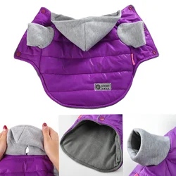 Sudadera con capucha de lana para perros pequeños y medianos