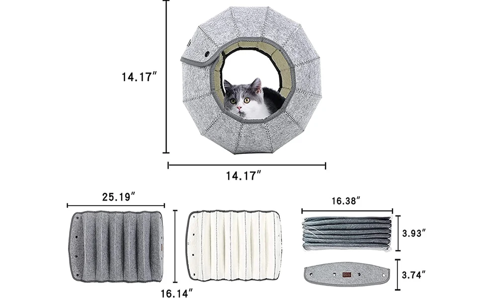 soft dog bed Mat cat bed mat cave