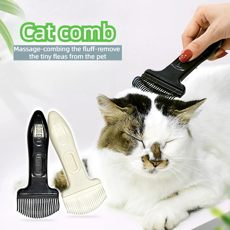 Cepillo de aseo para mascotas, cepillo de afeitado automático para perros y gatos, peine para quitar el pelo de las mascotas