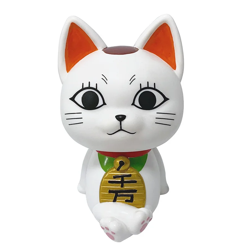Figura Gato de la Suerte Dandadan 17,5 cm – Decoración felina - imagen 2