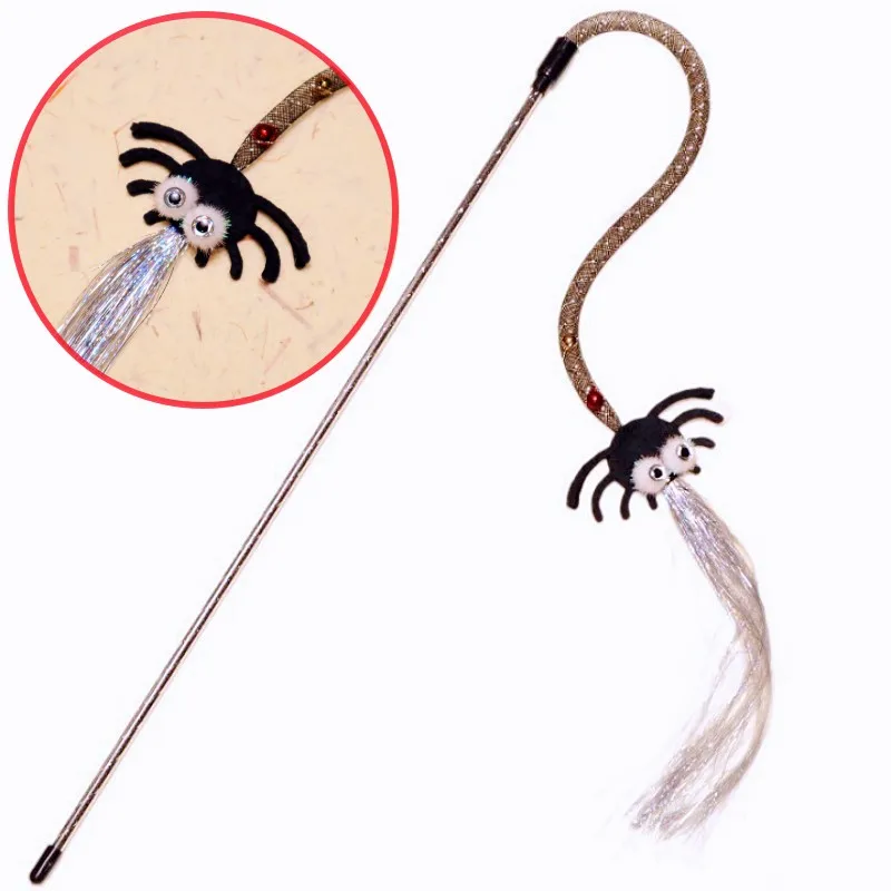 Juguete para gatos con plumas y borla mariposa interactivo seguro - imagen 4