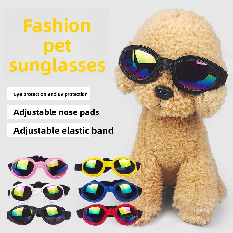 Gafas solares UV para perros – Plegables, ligeras y protectoras