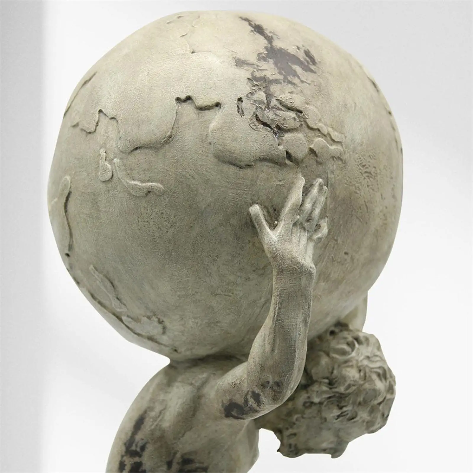 Greek Titan God Statue Decor Home Decor Masterpiece Table Handmade Office Decor Figure Sisyphus Statue Carrying The World Statue Greek Titan God Statue Decor Home Decor Masterpiece Table Handmade Office Decor Figure Sisyphus Statue Carrying The World Statue