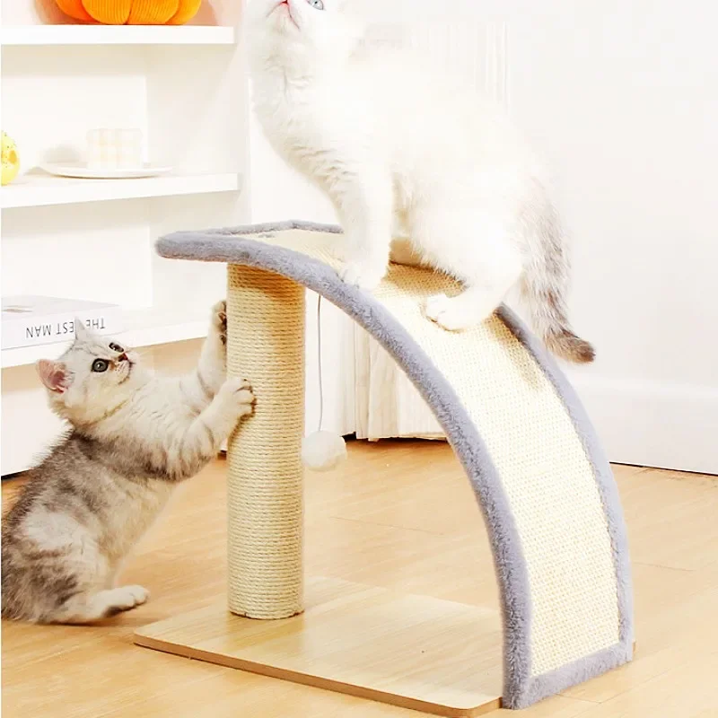 Torre de Sisal para gatos, rascador resistente a los arañazos, muebles para mascotas - imagen 3