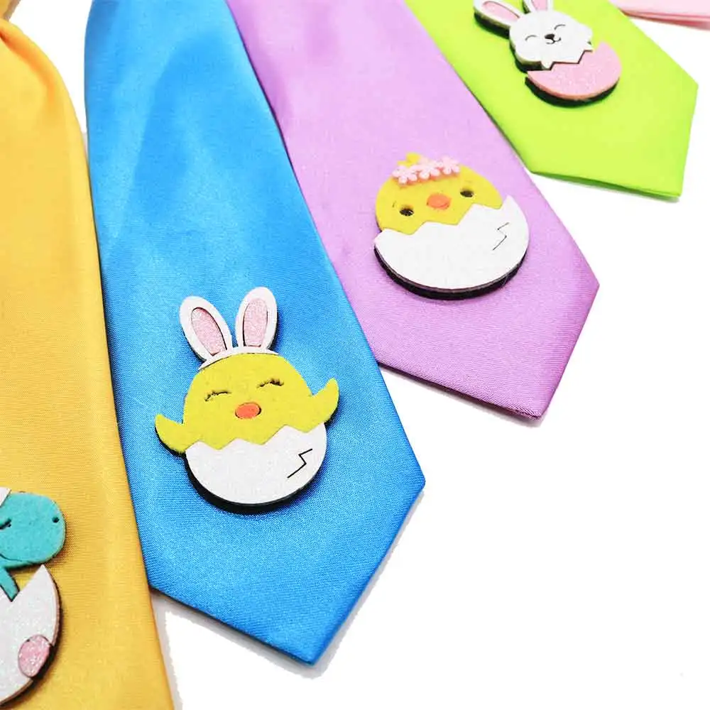 Corbatines Pascua para perros grandes con motivos conejo y huevos - imagen 3