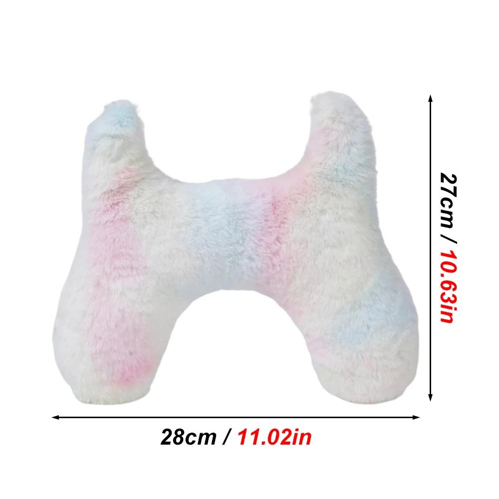 Almohada para mascotas de Color aleatorio, almohada en forma de H para perro, gato, demonio durmiendo, almohada de felpa para perro pequeño, estera para dormir para gatos de interior, cachorros, 1 ud. - imagen 3
