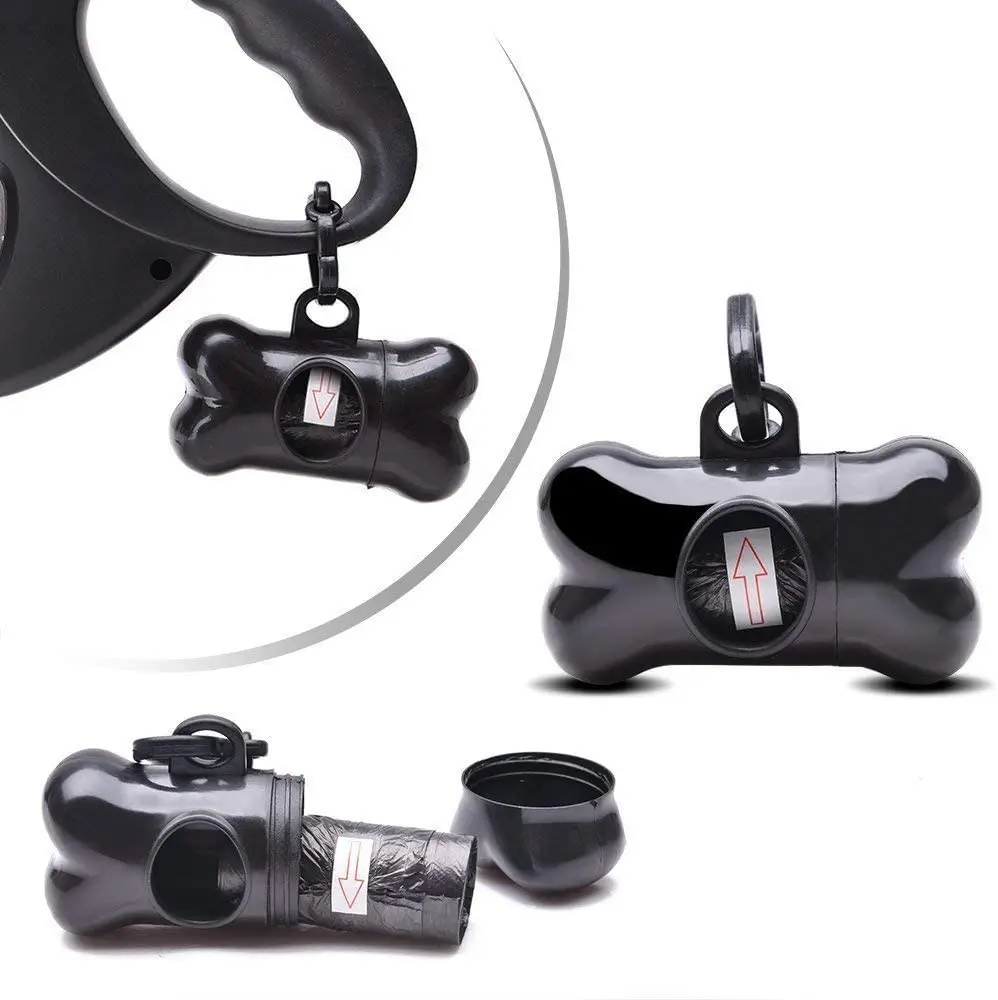 Bolsas de basura biodegradables para residuos de mascotas, dispensador de soporte para caca de perro, herramientas de recogida de limpieza, accesorios para mascotas, 100 rollos - imagen 2