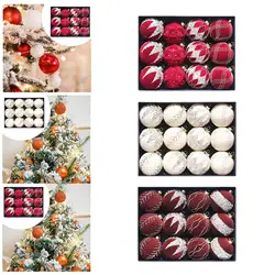Bolas navideñas de terciopelo para árbol - Decoración elegante