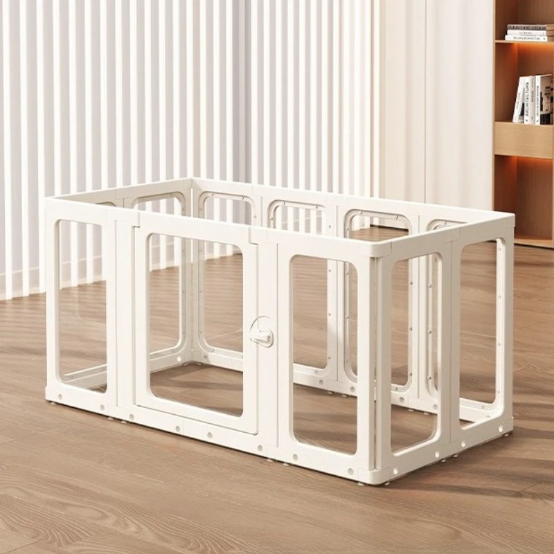 Parque infantil transparente para perros, accesorios de valla de seguridad para cachorros y perros, recinto de barrera para mascotas, cama para mascotas de interior, suministros para cajas de bebés - imagen 2