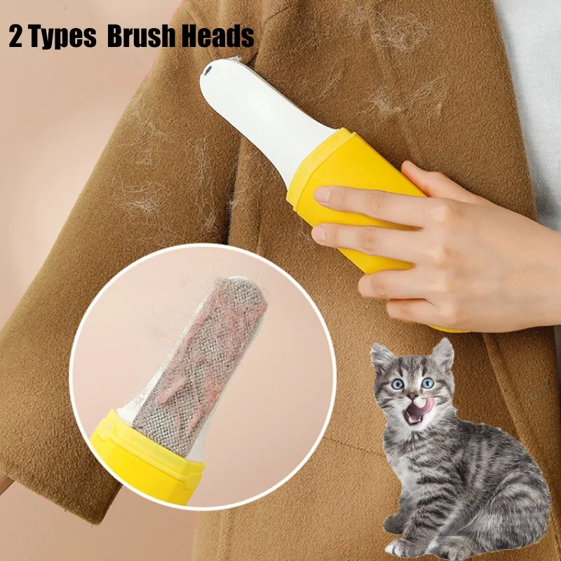 Removedor de pelo de mascotas de doble cara, herramienta de limpieza, alfombra para el hogar, cama, limpiador de pelo para perros y gatos, cepillo removedor, Herramientas de limpieza, suministros para mascotas