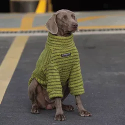 Sudadera térmica de lana para perros grandes y medianos – Labrador Golden