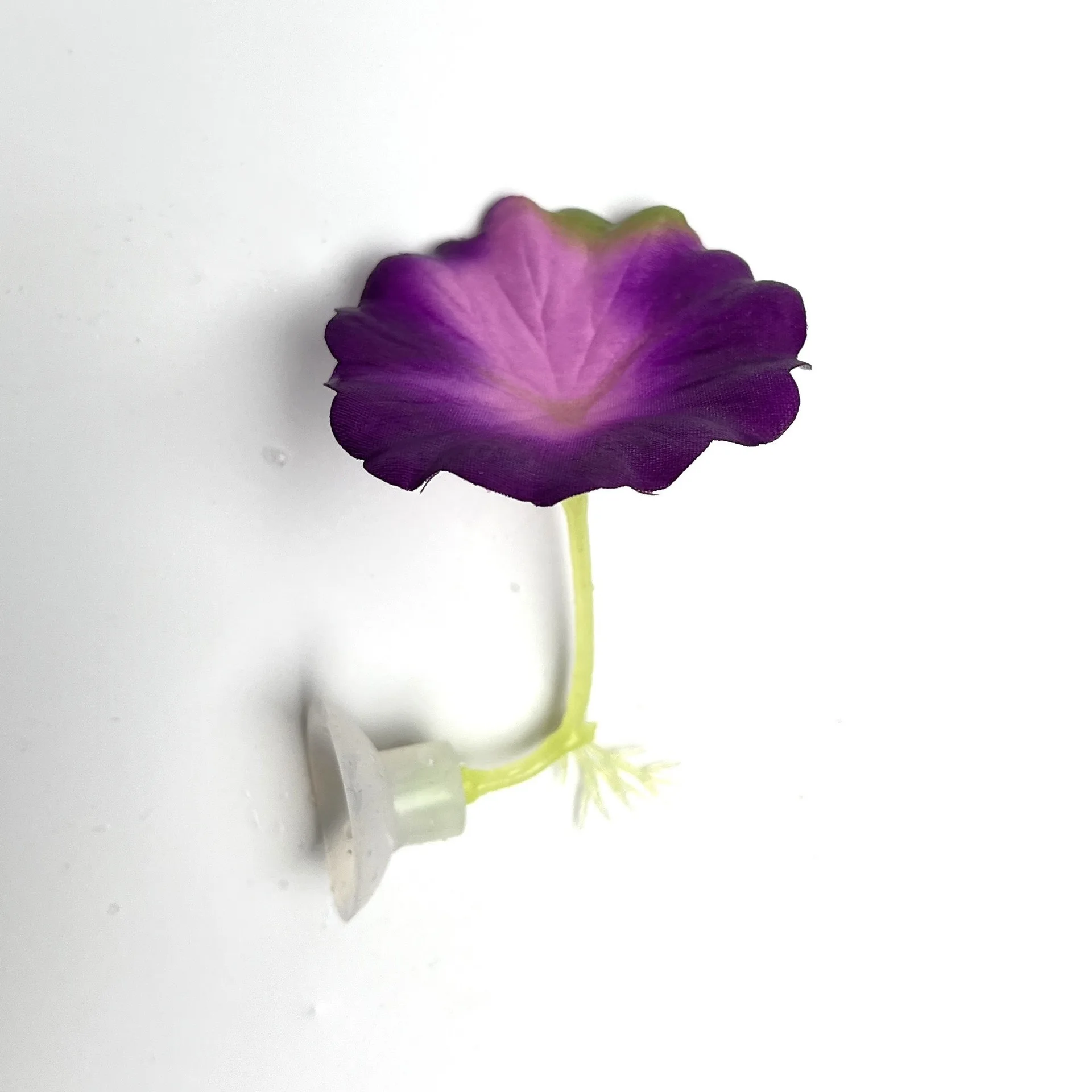 Hoja de descanso para peces Betta y planta acuática simulada - imagen 2