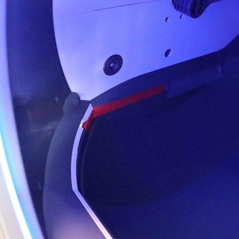 Paquete de 6 espumas rojas para caja de arena para mascotas Els, piezas de repuesto, material EVA cortado con precisión, evita que la arena para gatos de derrame - imagen 4