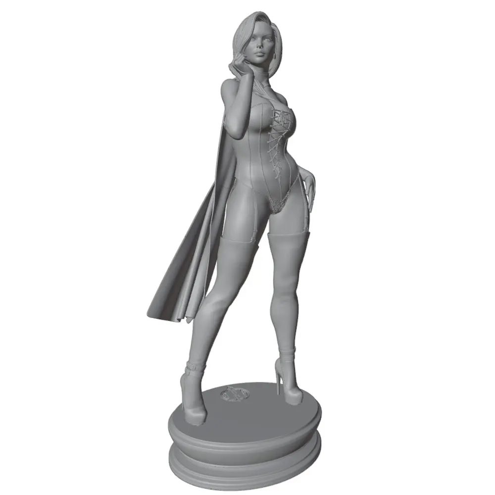 Kit figura de resina 3D para gato o perro: decoración pintable - imagen 5