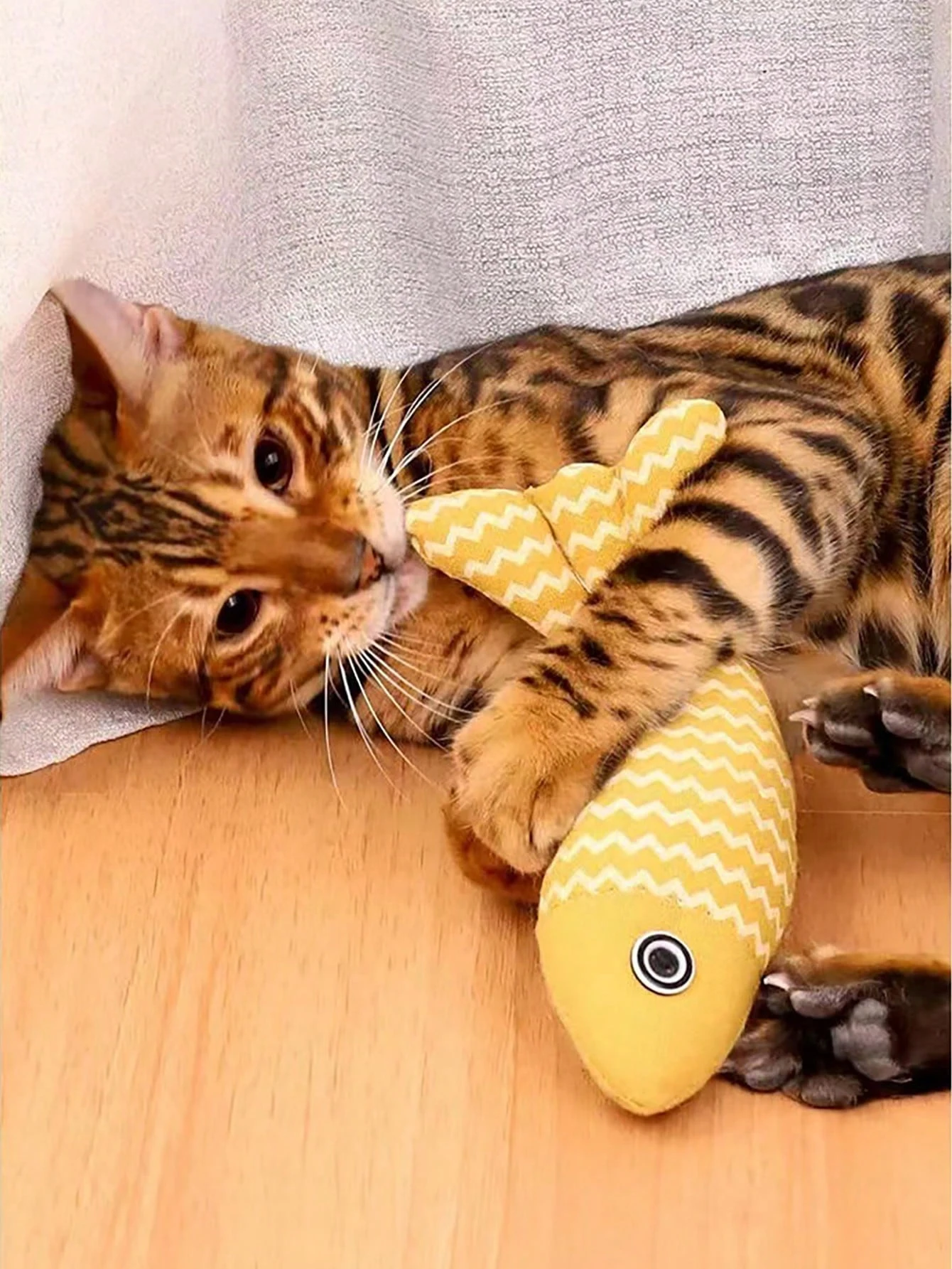 Juguetes para gatos con catnip - Interactivos y masticables divertidos - imagen 4