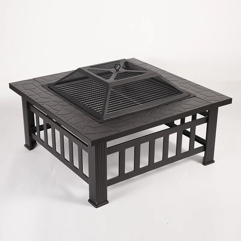 Mesa Multifuncional Exterior para Fogatas y Barbacoa - imagen 5