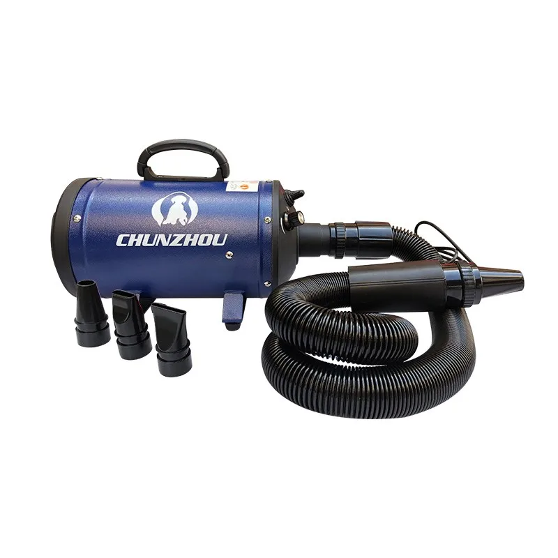 Secador de pelo eléctrico profesional para perros, secador de pelo de animales de iones negativos, silencioso, de alta velocidad, perro mascota, 2200W - imagen 2