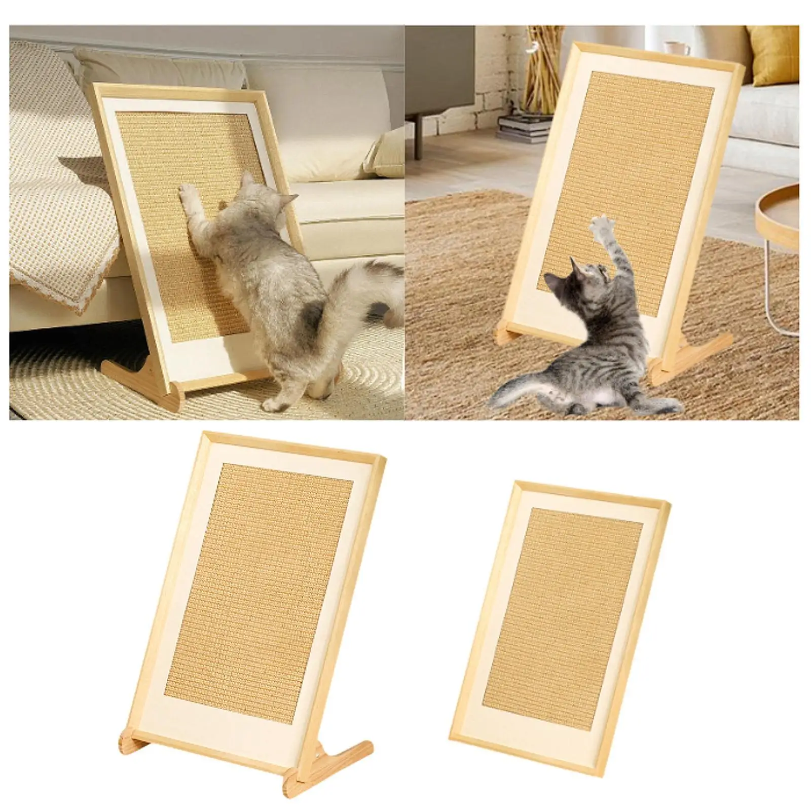 Cat Scratcher Stand L Shaped Sofa Protector Wear Resistant Kitty Training Toy Standing Grab Cat Scratch Pad Indoor Decorative Cat Scratcher Stand L Shaped Sofa Protector Wear Resistant Kitty Training Toy Standing Grab Cat Scratch Pad Indoor Decorative