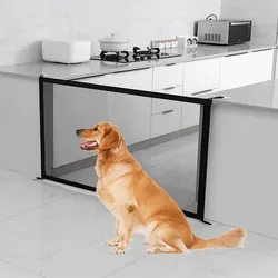 Barrera de seguridad plegable para perros–malla respirable con cierre