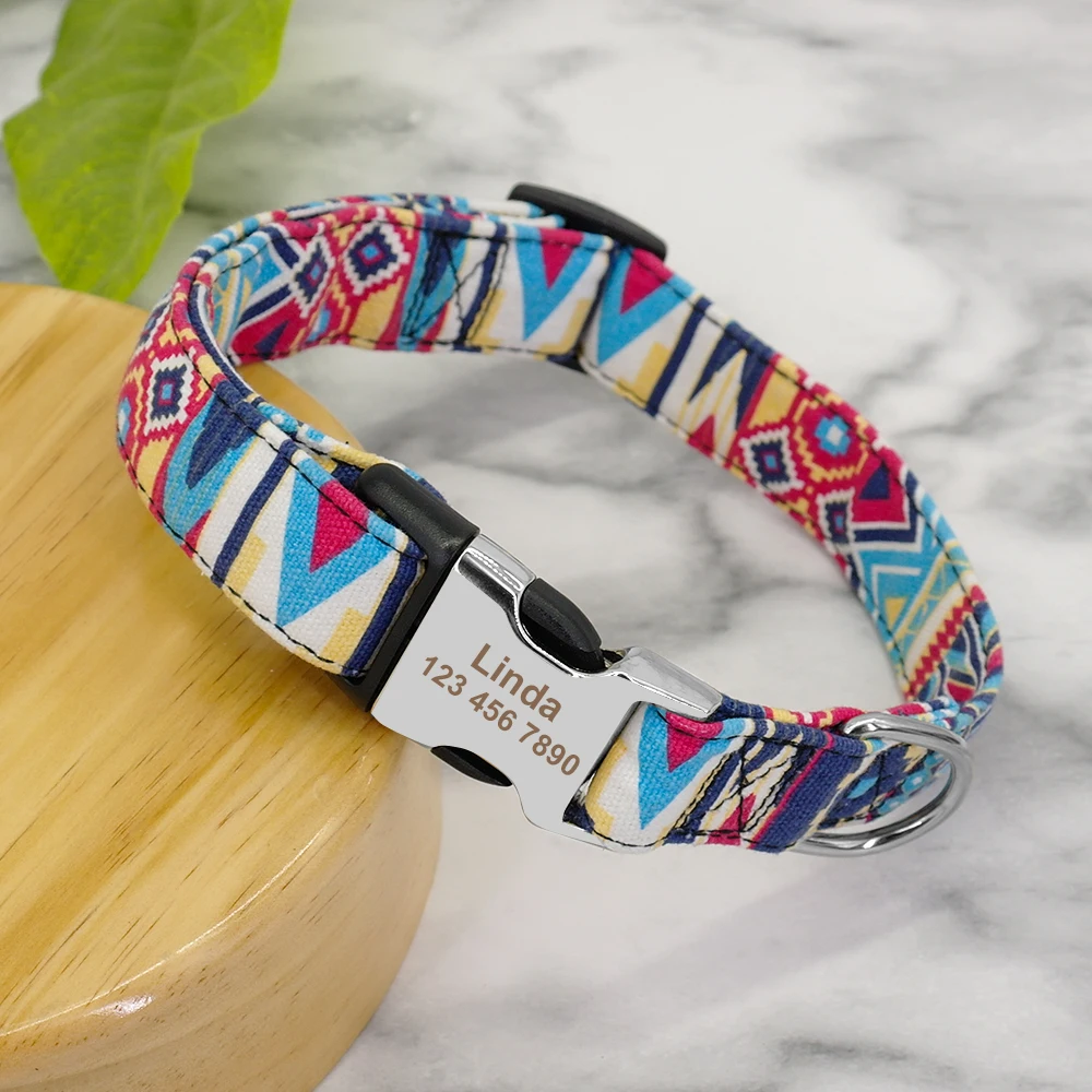 Collar identificativo con nombre para perros y gatos - imagen 3