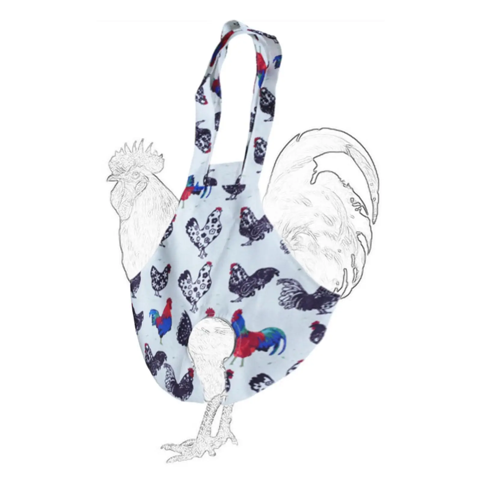 Chicken Holder Bag Portable Tote Lightweight Carrier for Hen Rooster Hiking
