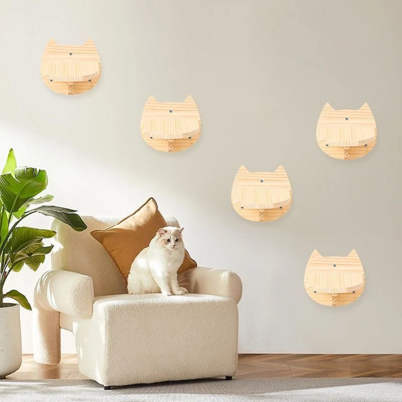 Muebles para gatos, rascador, hamaca, casa oculta, puente, estantes de escalada para gatos, gimnasio, parque infantil, juguete de molienda de garra - imagen 5