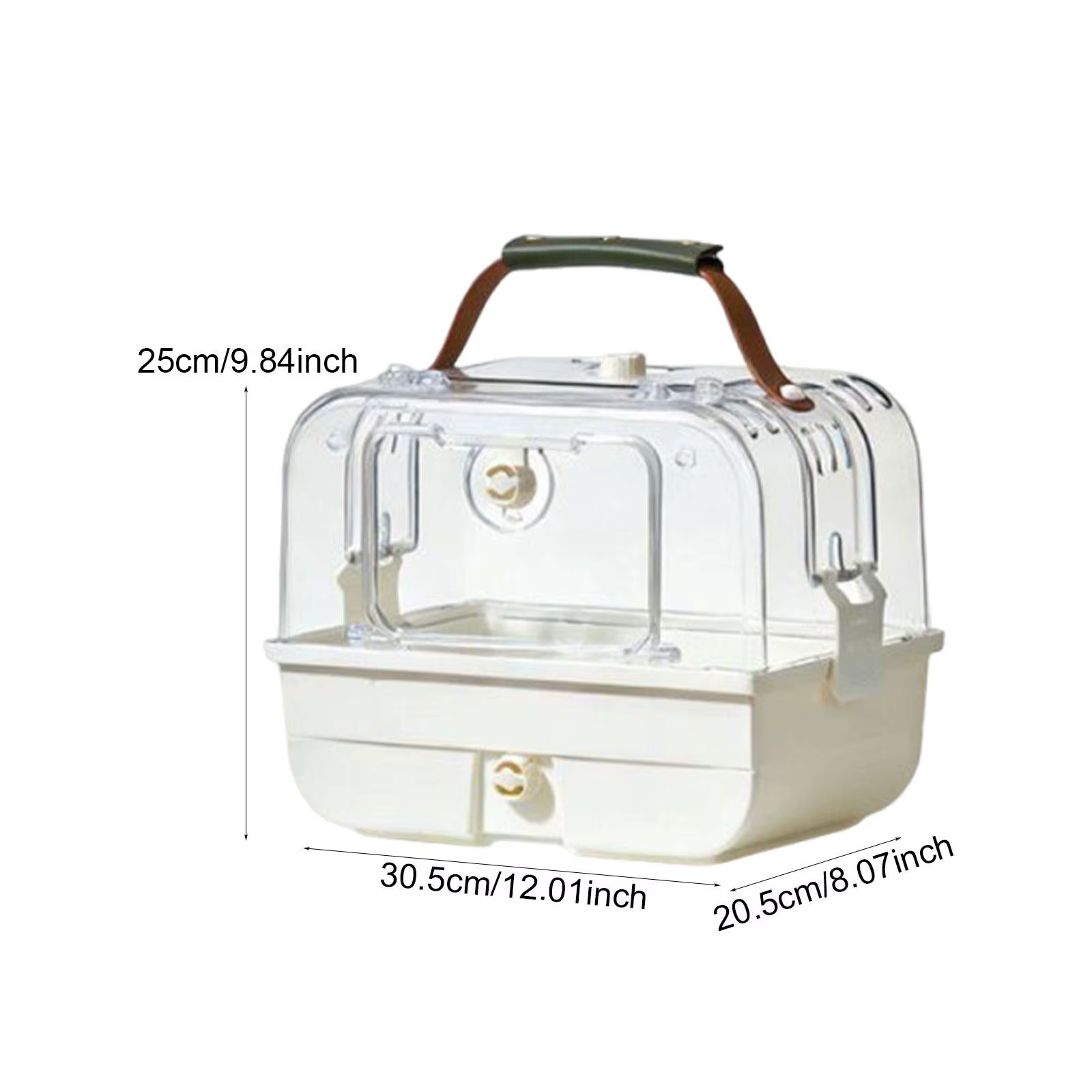 Transportín ligero para aves – Ventilado y con asa - imagen 4