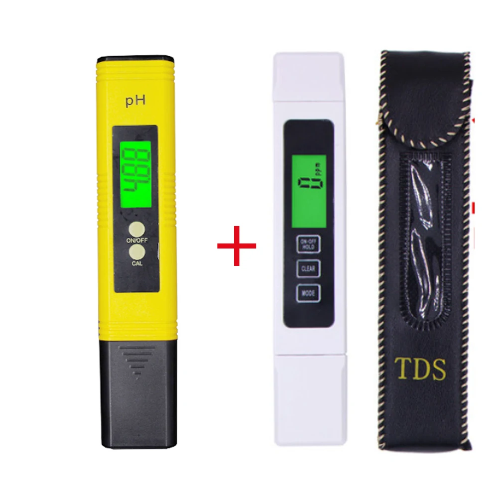 Medidor combinado TDS/EC/PH, medidor de PH Digital de detección de 0-9990ppm, Detector de calidad del agua de alta precisión, pluma de prueba para acuario