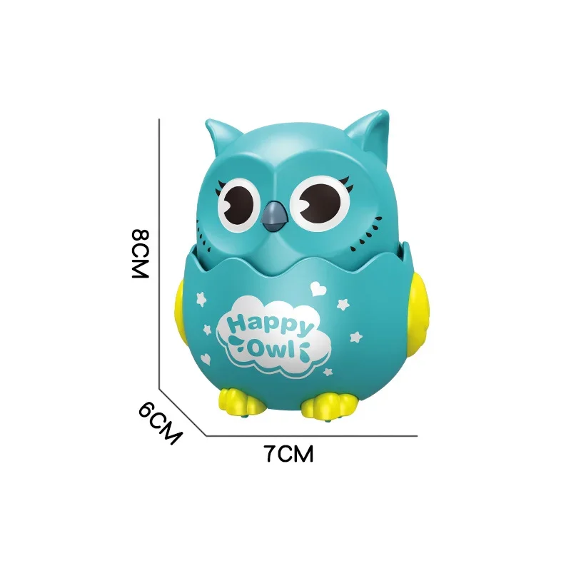 Juguetes para mascotas con forma de búho, prensa mecánica deslizante, juguete divertido para gatos, juguetes interactivos clásicos para cachorros, productos para mascotas - imagen 2