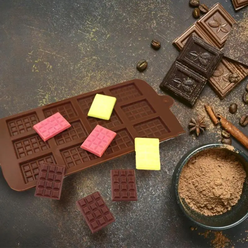 Molde de silicona para hornear pasteles, herramienta de decoración de pasteles de cocina, 12 cavidades - imagen 2