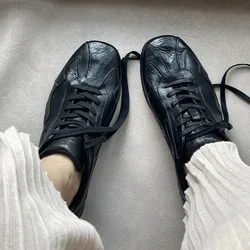 Zapatillas planas con cordones Retro para dueños de gatos y perros