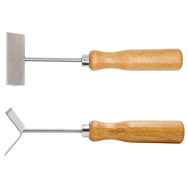 Pala de limpieza de panal de abeja, accesorio excluidor de Reina, raspador de apicultor, marco de nido, suministros de colmenas de abeja, herramientas de apicultura, 1 ud. - imagen 5