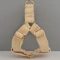 dog harness(Gold)