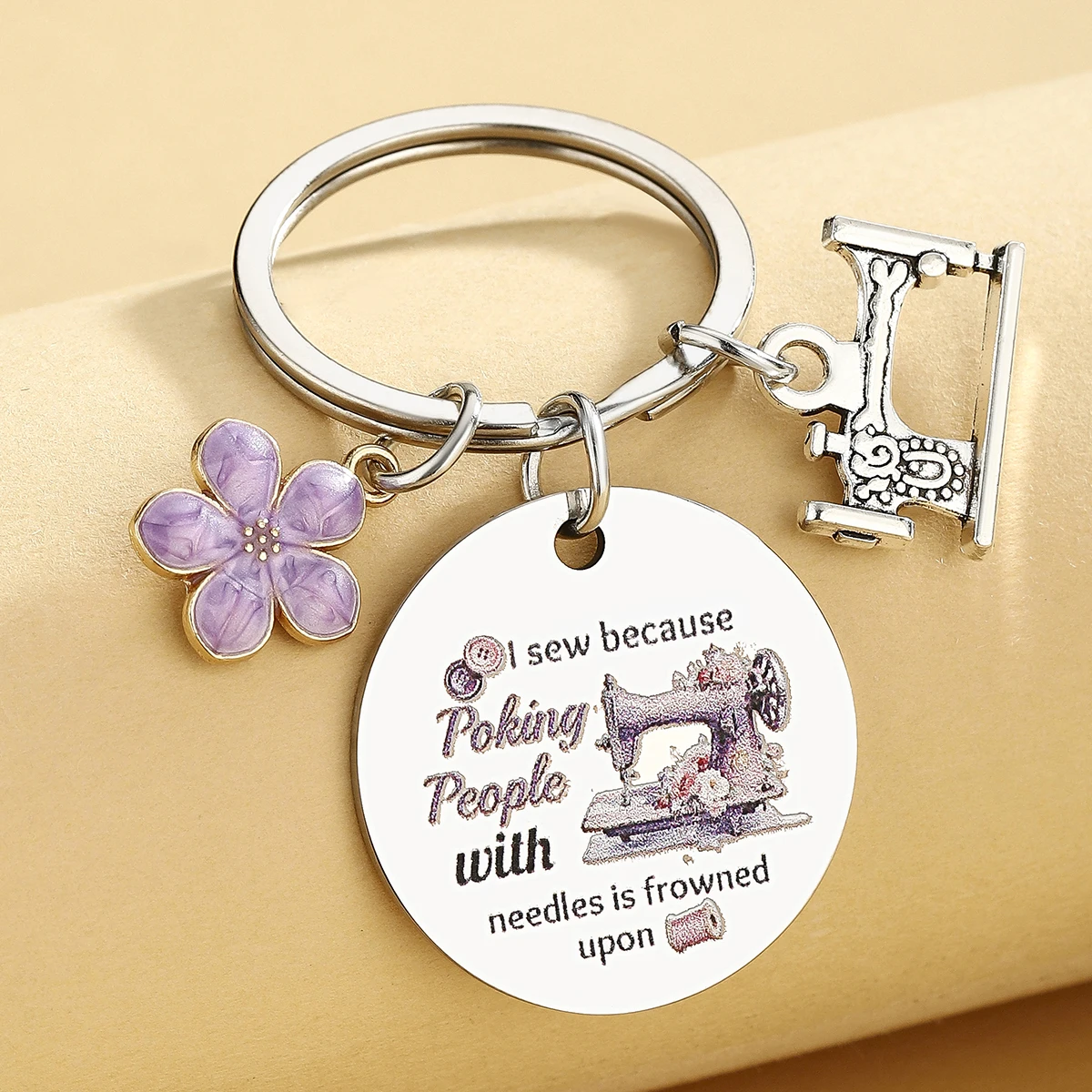 Llavero de costura para gatos y perros – Accesorios acolchados - imagen 5