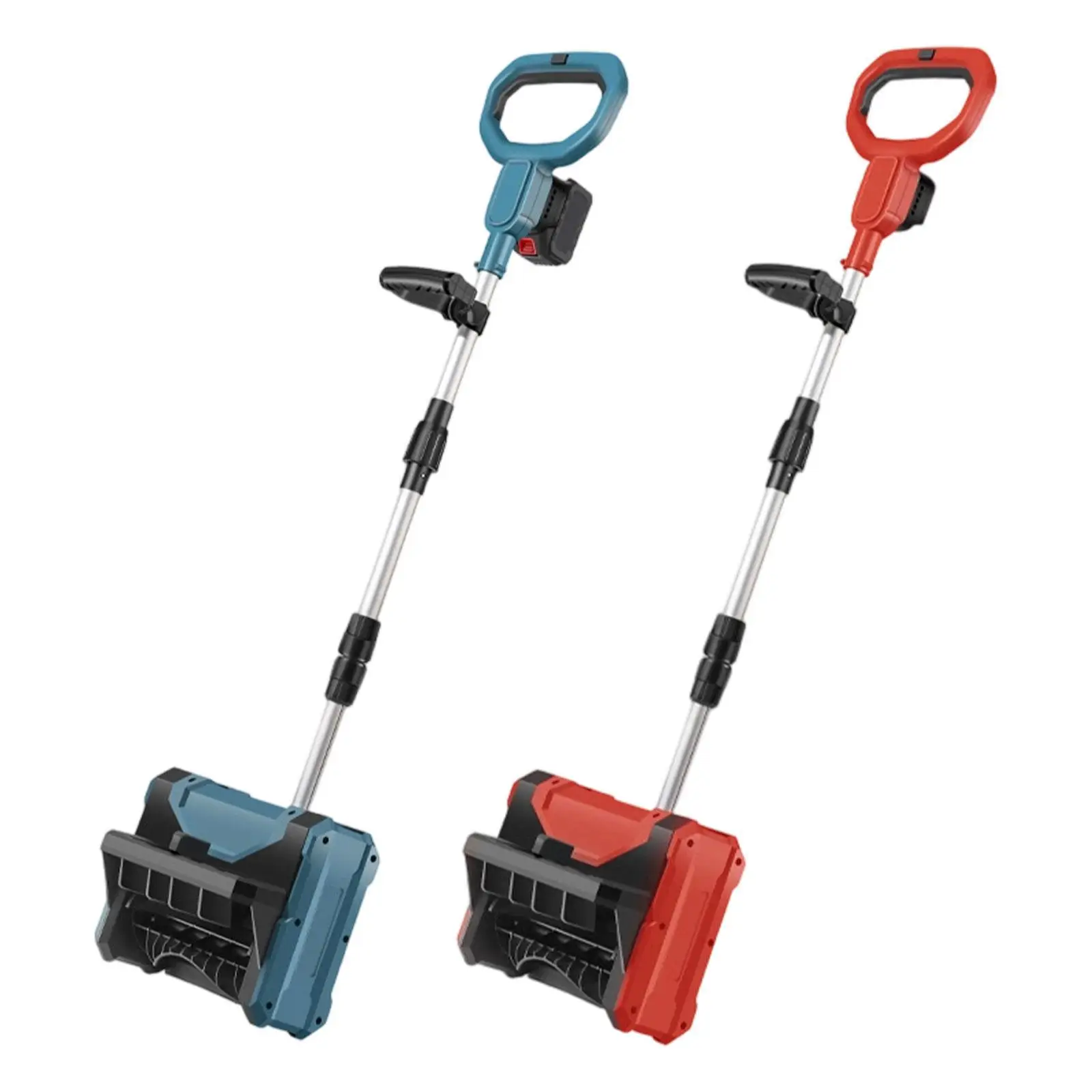Pala de nieve inalámbrica con pilas con mango auxiliar ajustable, lanzador de nieve, soplador de nieve, herramienta de eliminación de nieve para acera - imagen 2