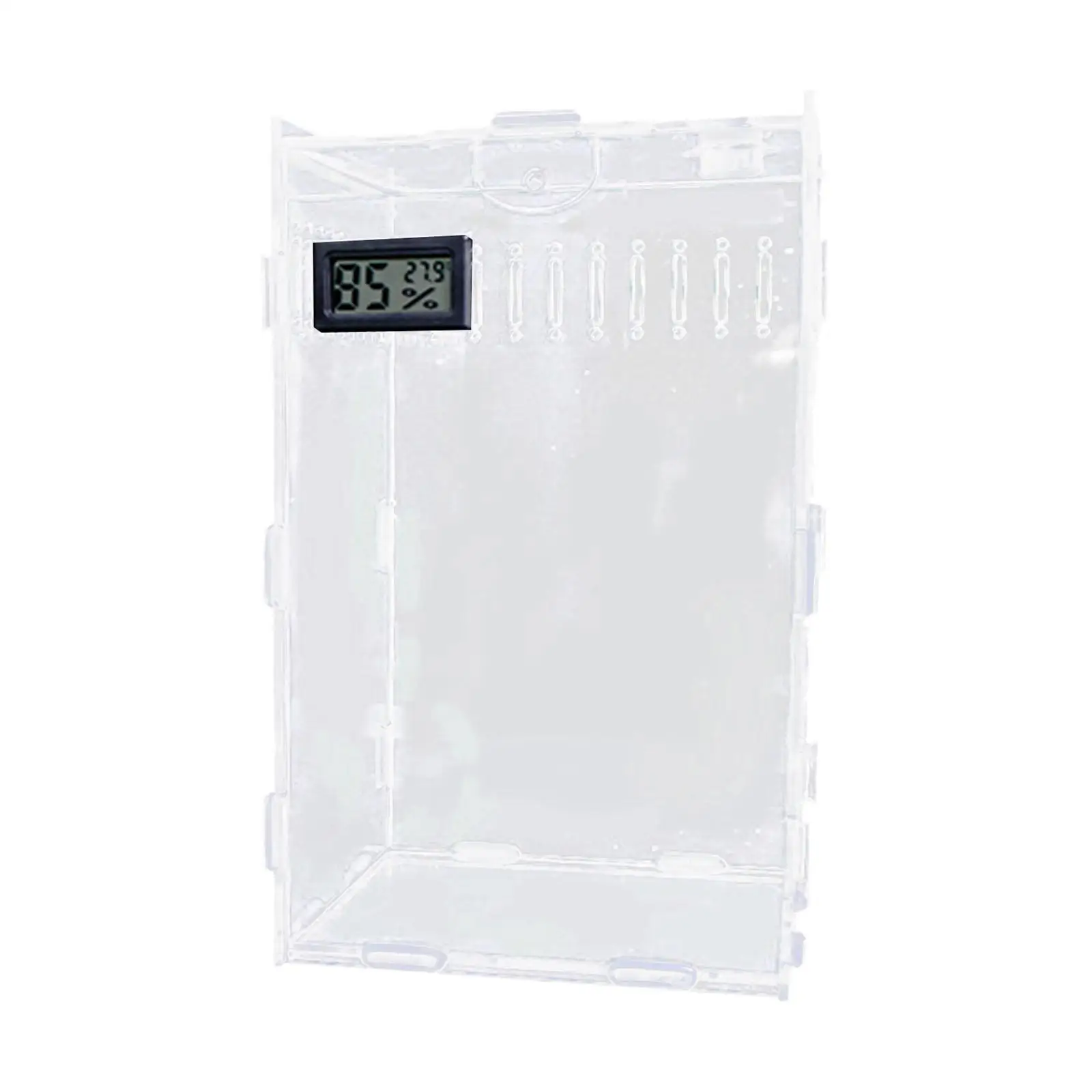 Acrylic Jumping Spider Enclosure Container Spider Tank Reptile Terrarium Tarantula Cage for Arboreal Animal Hermit Crab Beetle Acrylic Jumping Spider Enclosure Container Spider Tank Reptile Terrarium Tarantula Cage for Arboreal Animal Hermit Crab Beetle