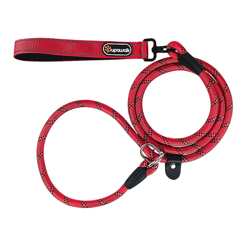 Correa de adiestramiento para perros 2 en 1 Forma P 150 cm con cadena - imagen 4