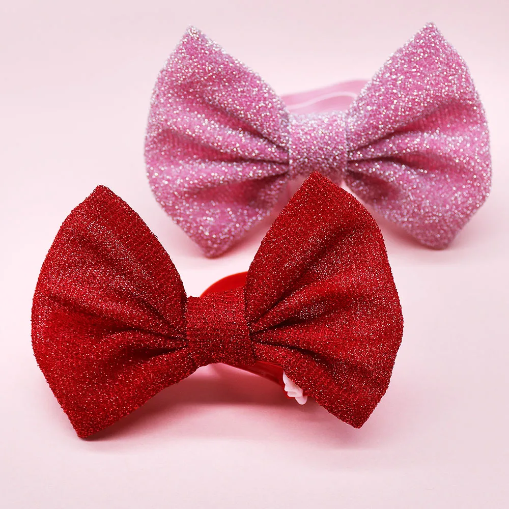 30 Uds. Gorros para perros y cachorros, banda elástica ajustable, diadema para perros pequeños y gatos, decoración para fiestas navideñas, regalo - imagen 5