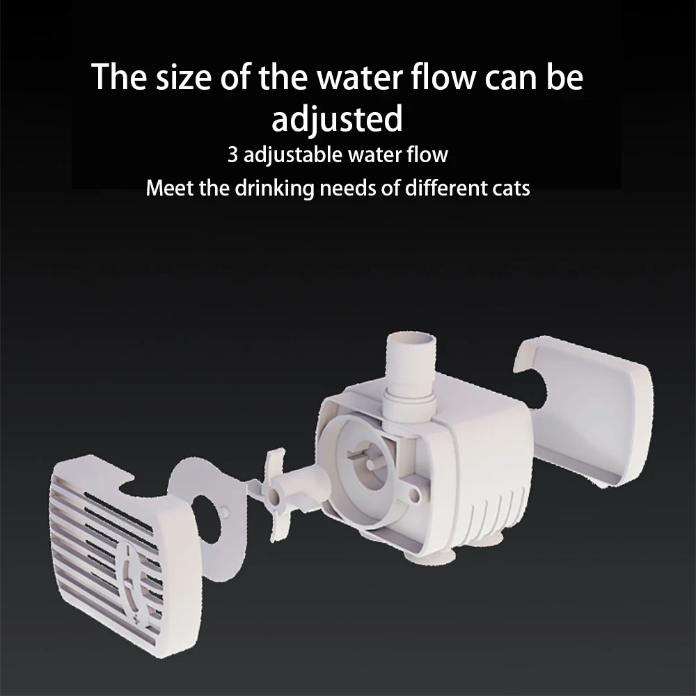 ZYFeeder-comedero automático de agua por gravedad para mascotas, agua por gravedad Visual transparente para gatos o perros, dispensador de agua por inducción inteligente - imagen 4